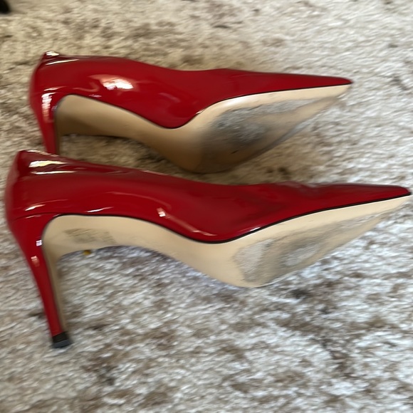 M. Gemi patent leather red heels 38 - Picture 5 of 6